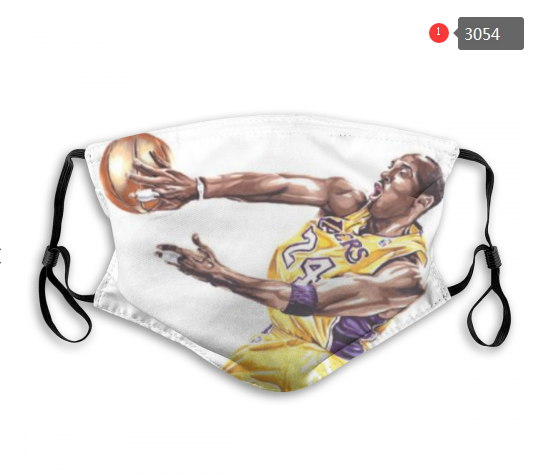 NBA Los Angeles Lakers #12 Dust mask with filter->nba dust mask->Sports Accessory